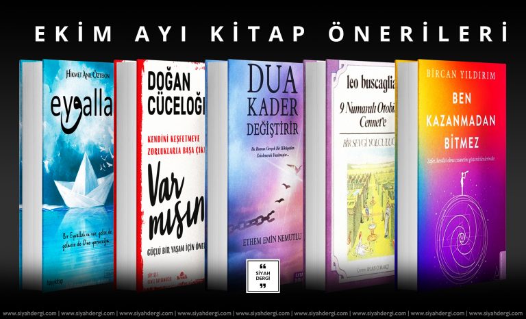 Ekim Ayı Kitap Önerileri